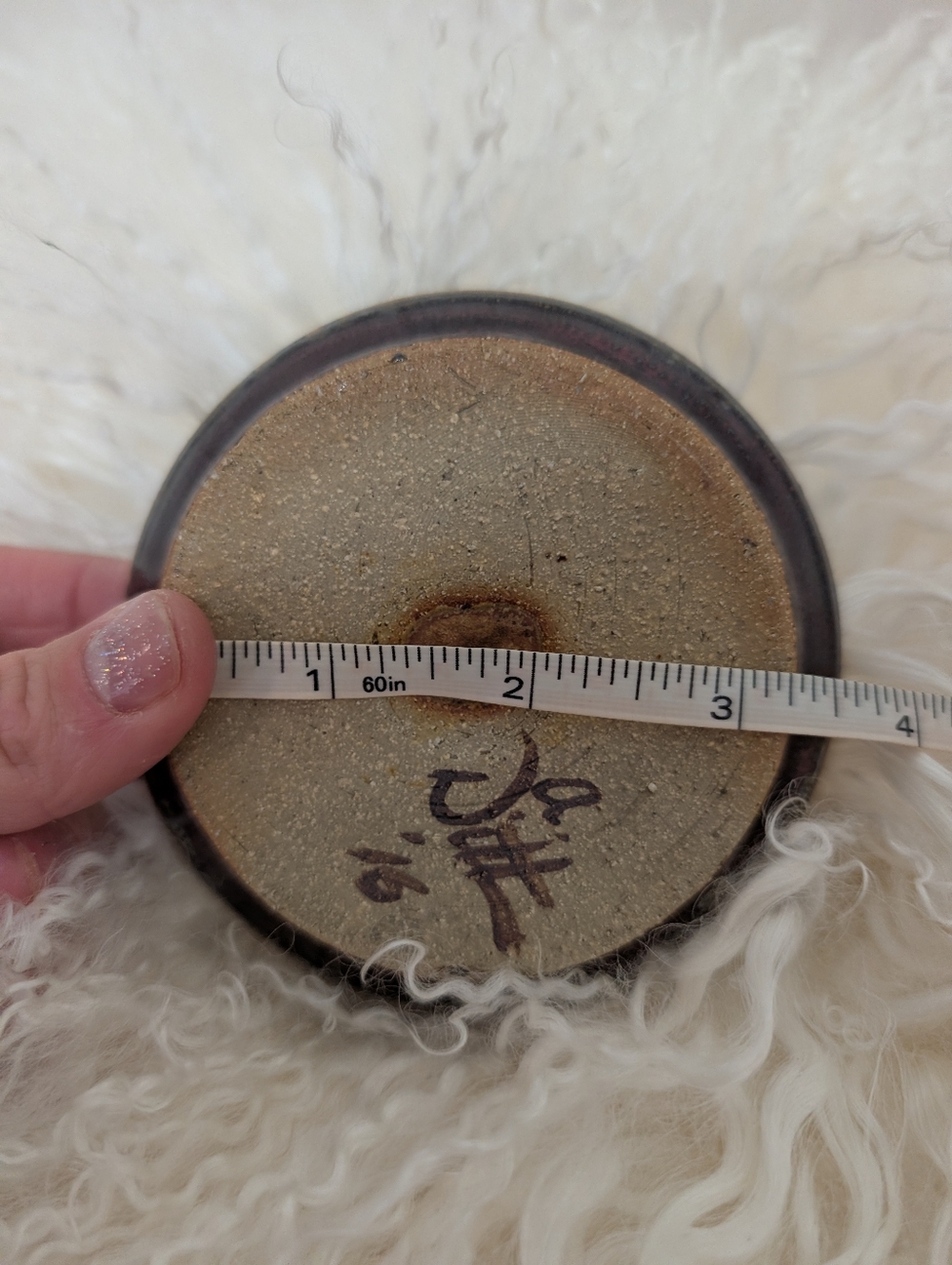 Artisan Ceramic Ring Holder - Galaxy Glaze - Picture 6 of 8